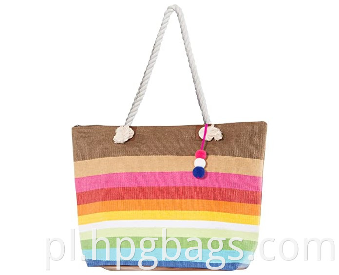 Canvas Tote Bag Rope Handle